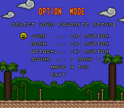 Super Bonk - SNES