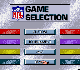 Capcom's MVP Football - SNES