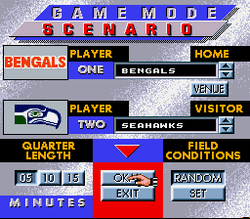 Capcom's MVP Football - SNES