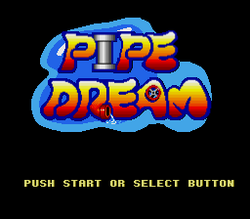 Pipe Dream - SNES