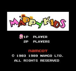 Mappy Kids - NES