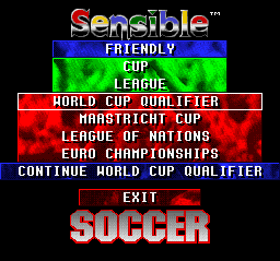 Championship Soccer '94 - SNES