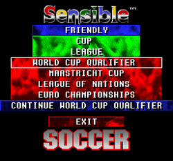 Championship Soccer '94 - SNES