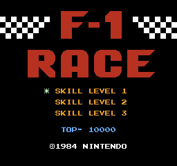 F1 Race - NES