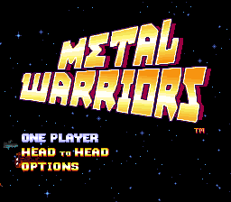 Metal Warriors - SNES