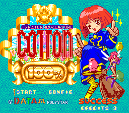 MÃ¤rchen Adventure Cotton 100% - SNES
