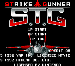 Strike Gunner S.T.G. - SNES