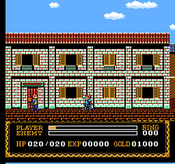 Ys III: Wanderers from Ys - NES