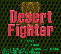 A.S.P.: Air Strike Patrol - SNES