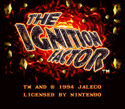 The Ignition Factor - SNES
