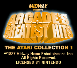 Arcade's Greatest Hits: The Atari Collection 1 - SNES