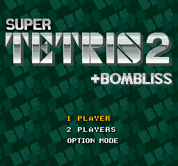 Super Tetris 2 + Bombliss - SNES