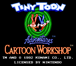 Tiny Toon Adventures: Cartoon Workshop - NES