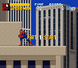The Amazing Spider-Man: Lethal Foes - SNES