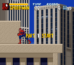 The Amazing Spider-Man: Lethal Foes - SNES