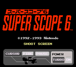 Super NES Super Scope 6 - SNES