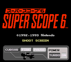 Super NES Super Scope 6 - SNES
