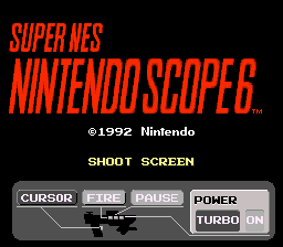 Super NES Super Scope 6 - SNES