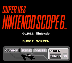 Super NES Super Scope 6 - SNES