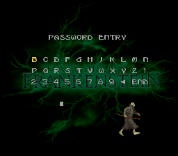 Mary Shelley's Frankenstein - SNES