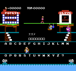 Popeye no Eigo Asobi - NES