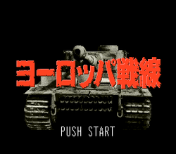 Operation Europe: Path to Victory 1939-45 - SNES