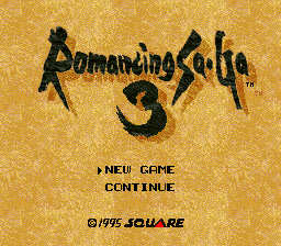 Romancing SaGa 3 - SNES