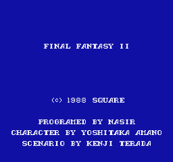 Final Fantasy II - NES