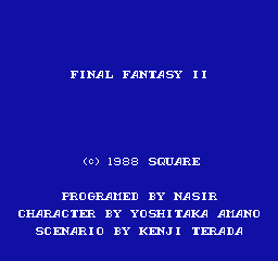 Final Fantasy II - NES