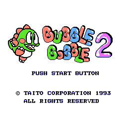 Bubble Bobble Part 2 - NES