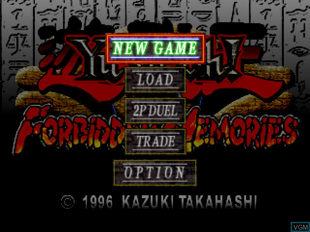 Yu-Gi-Oh Forbidden Memories - PS1