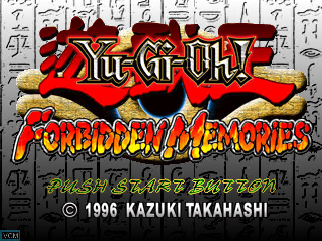 Yu-Gi-Oh Forbidden Memories - PS1