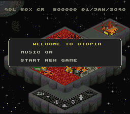 Utopia: The Creation of a Nation - SNES