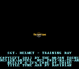Sgt. Helmet: Training Day - NES