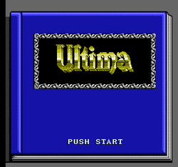 Ultima IV: Quest of the Avatar - NES