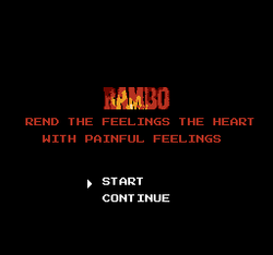 Rambo - NES