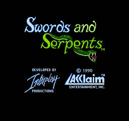 Swords and Serpents - NES