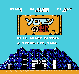 Solomon's Key - NES