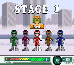 GekisÅ Sentai Carranger: Zenkai! Racer Senshi - SNES