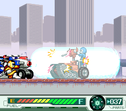 GekisÅ Sentai Carranger: Zenkai! Racer Senshi - SNES