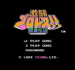 Tecmo World Wrestling - NES