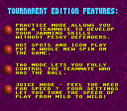 NBA Jam Tournament Edition - SNES