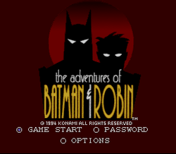 The Adventures of Batman & Robin - SNES
