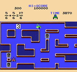SansÅ« 4-nen: Keisan Game - NES