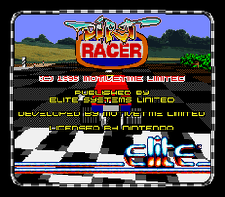 Dirt Racer - SNES