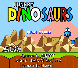 Hungry Dinosaurs - SNES
