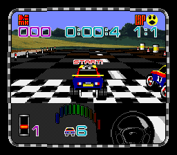 Dirt Racer - SNES