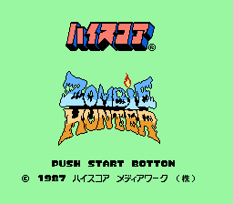 Zombie Hunter - NES