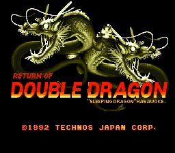 Super Double Dragon - SNES