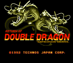 Super Double Dragon - SNES